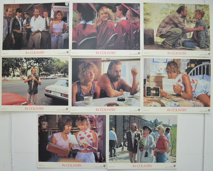 In Country <p><a> Set Of 8 Cinema Lobby Cards </i></p>