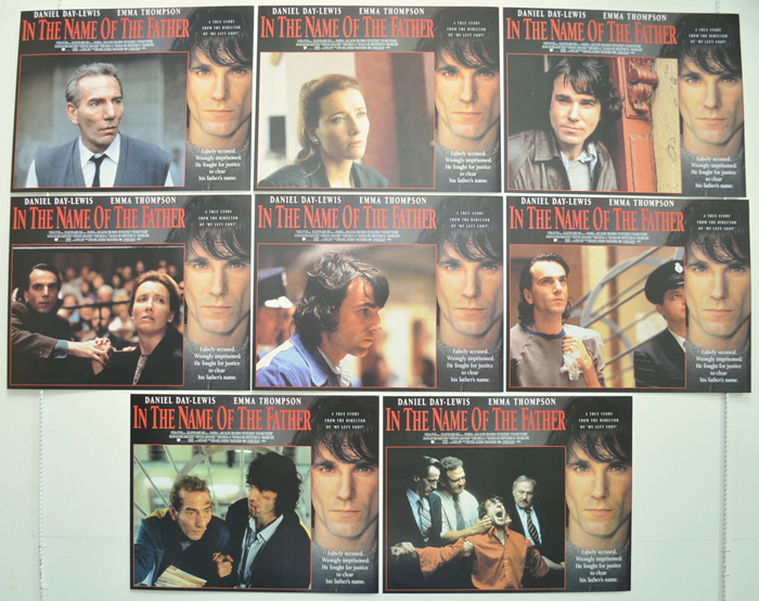 In The Name Of The Father <p><a> Set Of 8 Cinema Lobby Cards </i></p>
