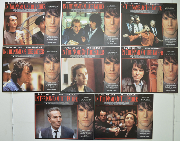 In The Name Of The Father <p><a> Set Of 8 Cinema Lobby Cards </i></p>