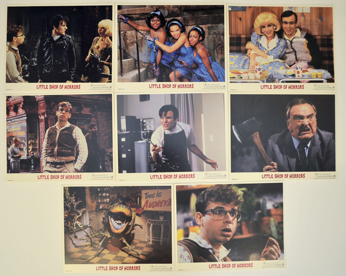 Little Shop Of Horrors <p><a> Set of 8 Original Lobby Cards / Colour Front Of House Stills </i></p>