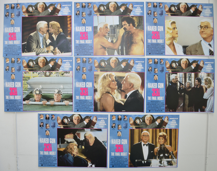 Naked Gun 33⅓ - The Final Insult <p><a> Set Of 8 Cinema Lobby Cards </i></p>