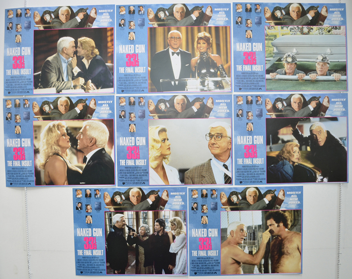 Naked Gun 33⅓ - The Final Insult <p><a> Set Of 8 Cinema Lobby Cards </i></p>