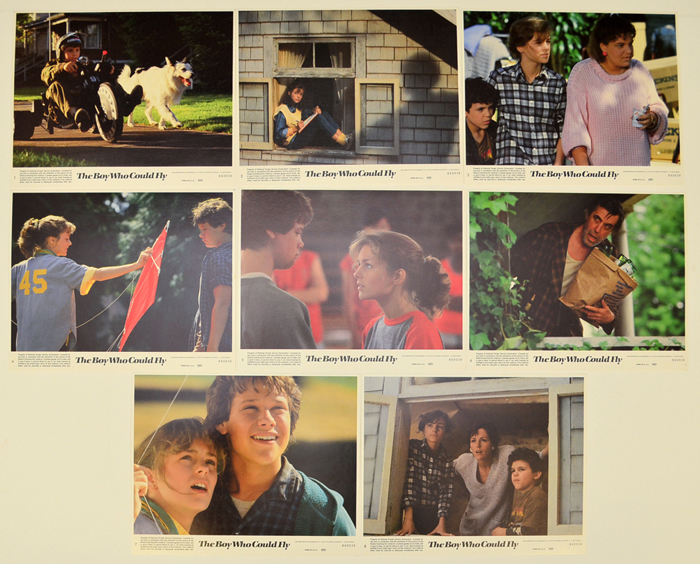 Boy Who Could Fly (The) <p><a> Set of 8 Original Lobby Cards / Colour Front Of House Stills </i></p>