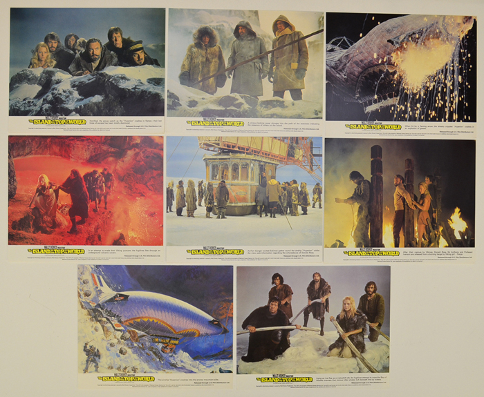Island At The Top Of The World (The) <p><a> Set of 8 Original Lobby Cards / Colour Front Of House Stills </i></p>