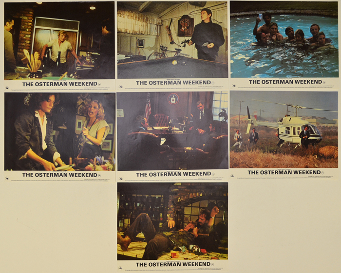 Osterman Weekend (The) <p><a> 7 Original Lobby Cards / Colour Front Of House Stills </i></p>