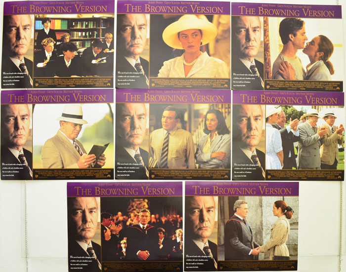 Browning Version (The) <p><a> Set Of 8 USA Lobby Cards </i></p>