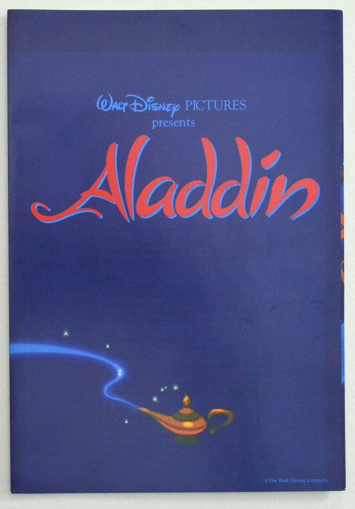 Aladdin <p><i> Original Cinema Synopsis / Credits Booklet </i></p>