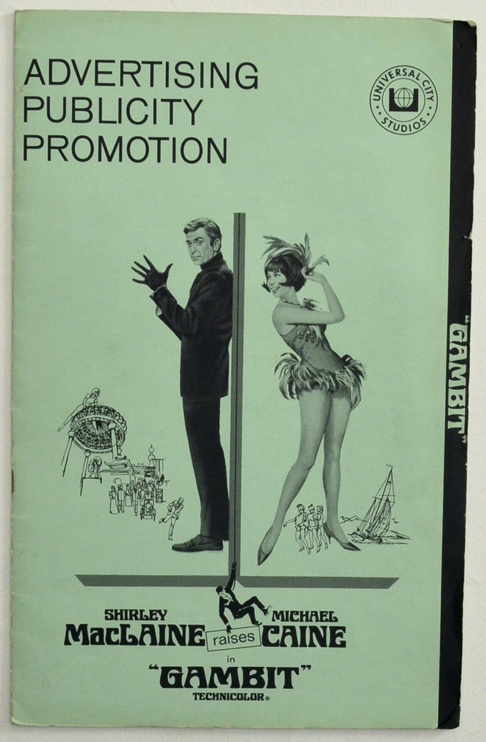 Gambit <p><i> Original 12 Page Cinema Exhibitors Campaign Pressbook </i></p>