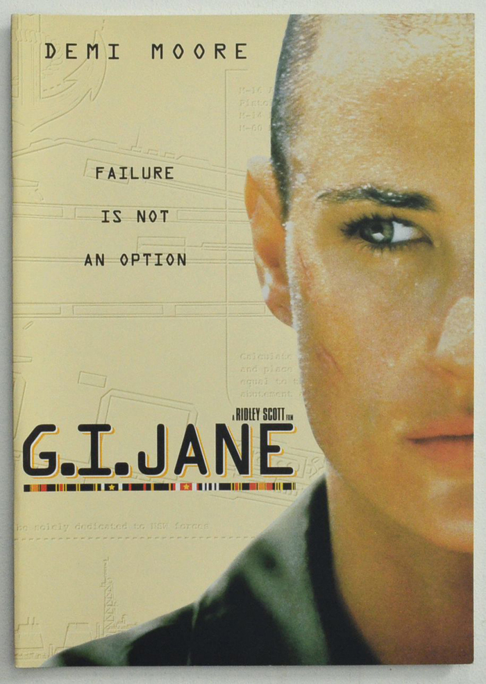 G.I. Jane <p><i> Original 28 Page Cinema Exhibitors Production Information Brochure</i></p>