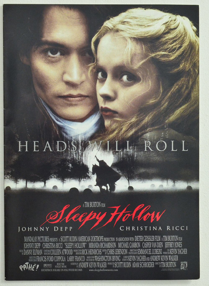 Sleepy Hollow <p><i> Original Cinema Synopsis / Credits Booklet </i></p>