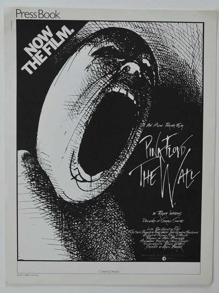 Pink Floyd The Wall <p><i> Original 6 Page Cinema Exhibitor's Campaign Pressbook </i></p>