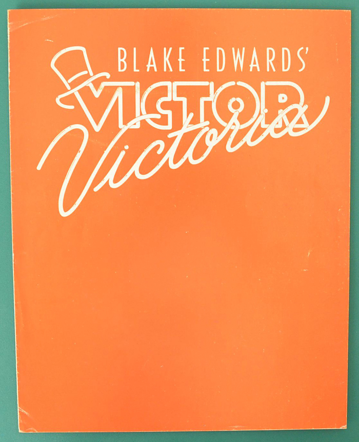 Victor Victoria <p><i> Original Cinema Synopsis / Credits Booklet + Accessories Sheet </i></p>