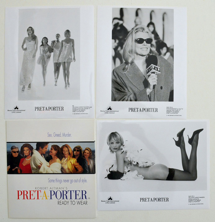 Pret-A-Porter <p><i> Original Press Kit with 3 Black & White Stills </i></p>