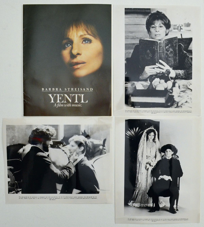 Yentl <p><i> Original Press Kit with 3 Black & White Stills </i></p>