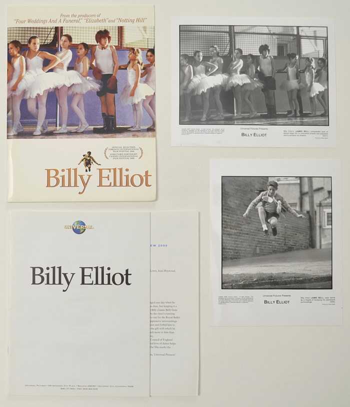 Billy Elliot <p><i> Original Press Kit with 2 Black & White Stills </i></p>