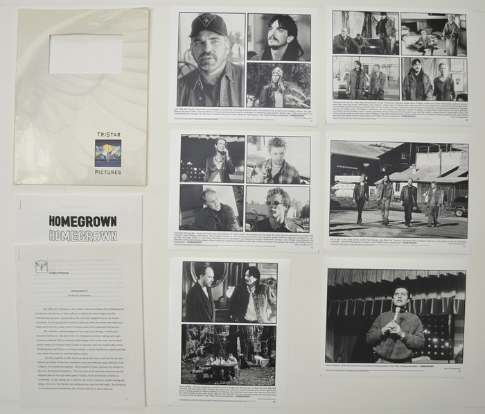 Homegrown <p><i> Original Press Kit with 6 Black & White Stills </i></p>