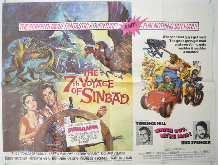 7th Voyage Of Sinbad / Watch Out, We're Mad! <p><i> (Double Bill) </i></p>
