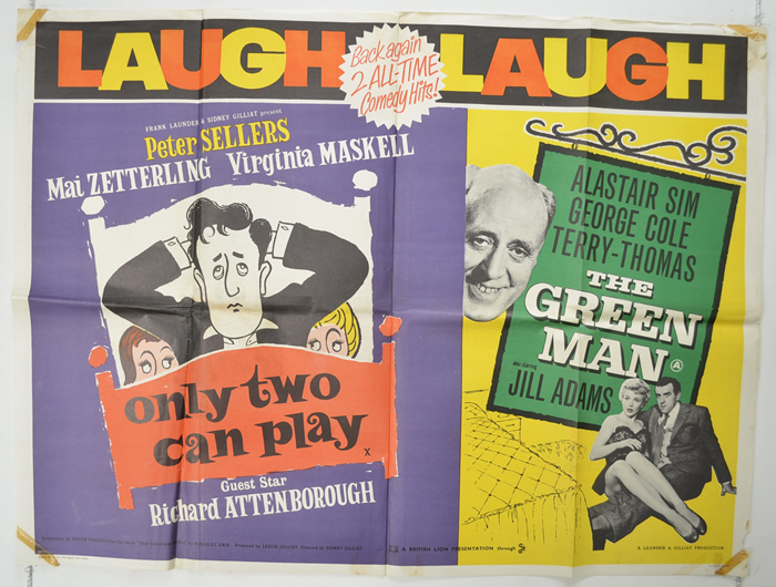 Only Two Can Play / The Green Man <p><i> (Double Bill) </i></p>