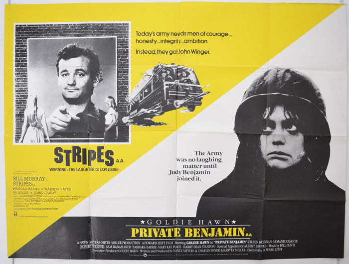 Stripes / Private Benjamin <p><i> (Double Bill) </i></p>