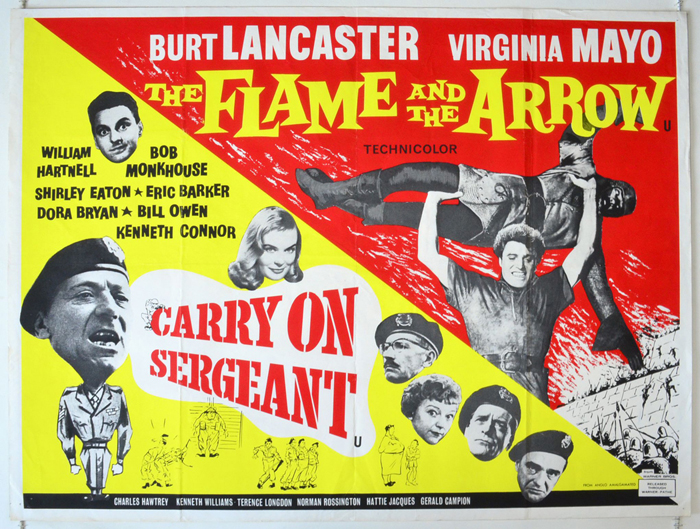 Carry On Sergeant / The Flame And The Arrow <p><i> (Double Bill) </i></p>