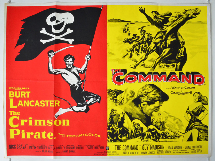 Crimson Pirate (The) / The Command <p><i> (Double Bill) </i></p>