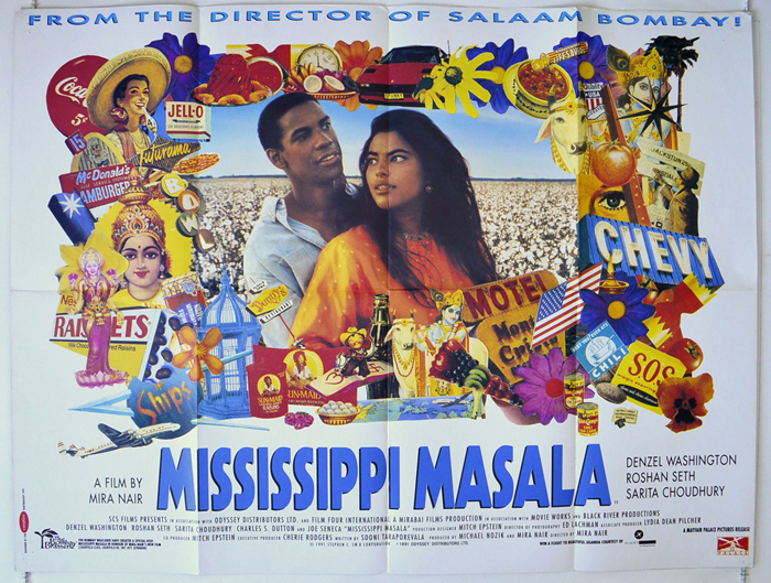 Mississippi Masala Original Cinema Movie Poster From
