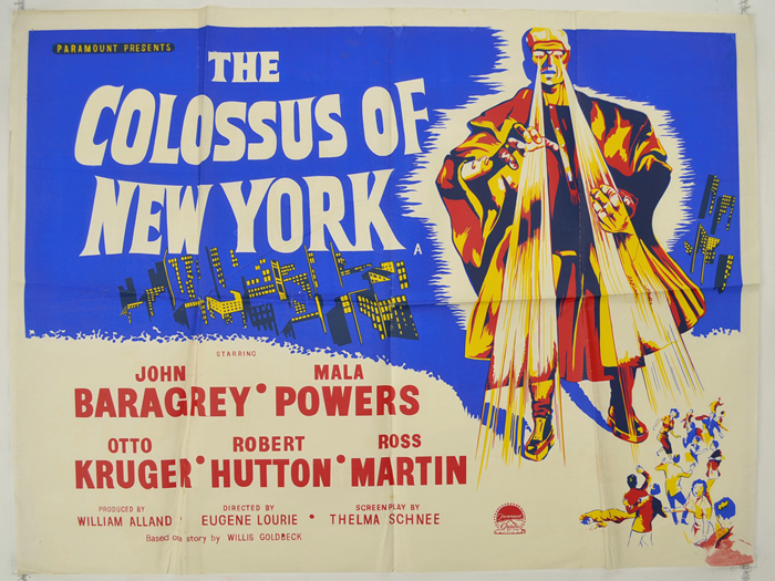 Colossus Of New York <p><i> (1960's release poster) </i></p>