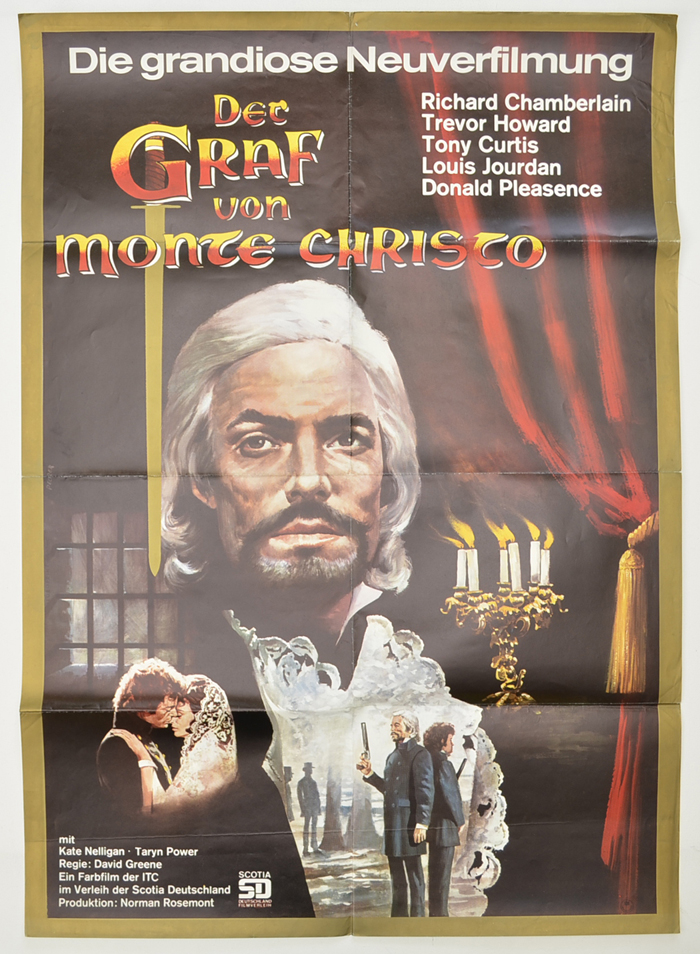Count Of Monte Cristo (The) <p><i> (German Movie Poster) </i></p>