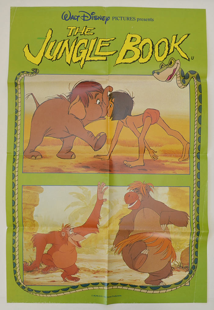 Jungle Book (The) <p><i> (1989 re-release poster - STYLE A) </i></p>