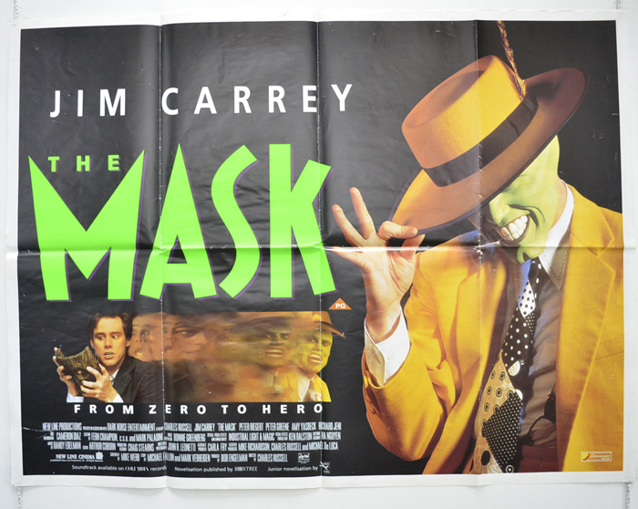 Mask (The) - Original Cinema Movie Poster From pastposters.com British