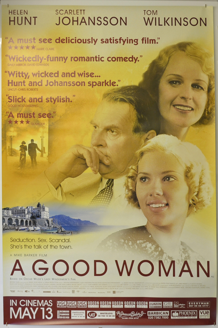 A Good Woman <p><i> (British 4 Sheet Poster) </i></p>