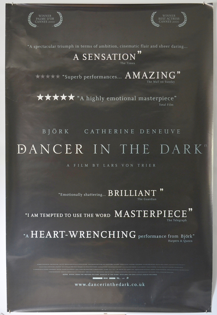 Dancer In The Dark <p><i> (British 4 Sheet Poster) </i></p>