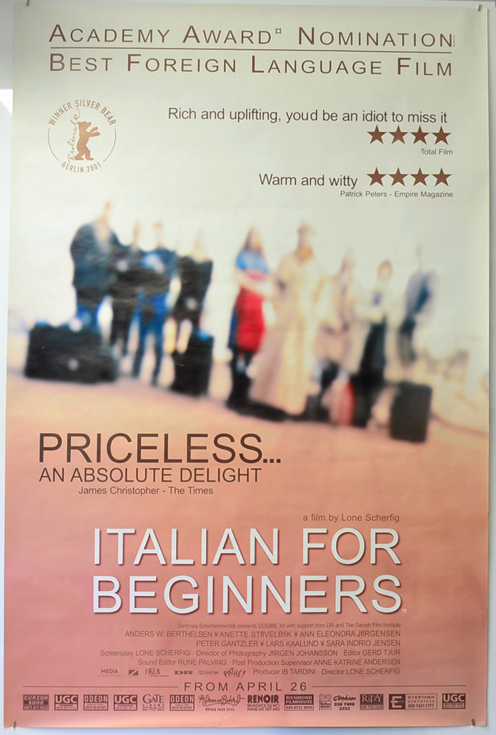 Italian For Beginners <p><i> (British 4 Sheet Poster) </i></p>