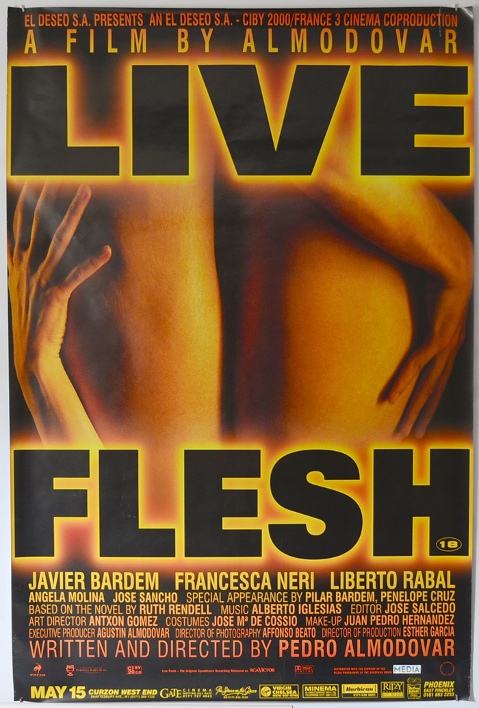 Live Flesh <p><i> (British 4 Sheet Poster) </i></p>