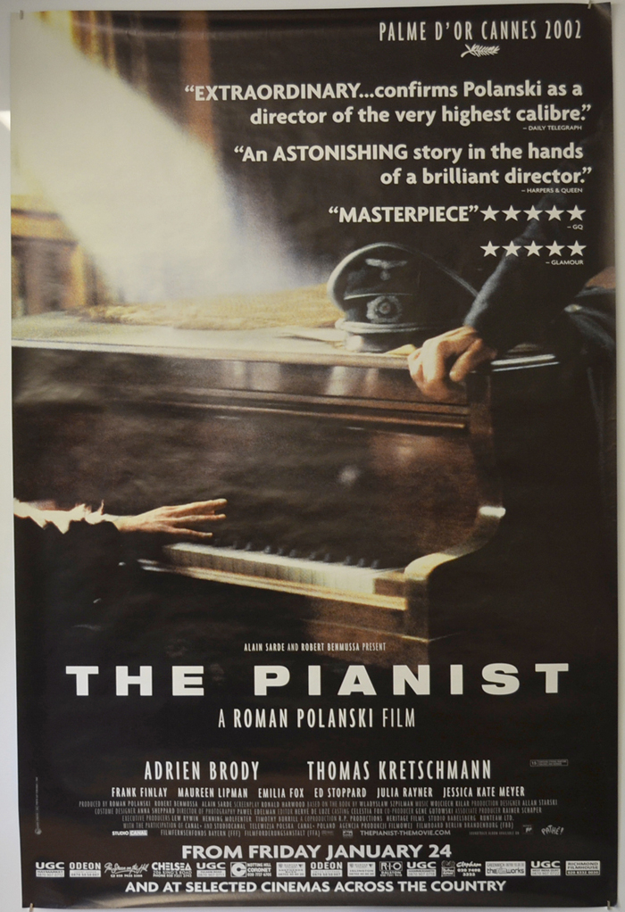 Pianist (The) <p><i> (British 4 Sheet Poster) </i></p>