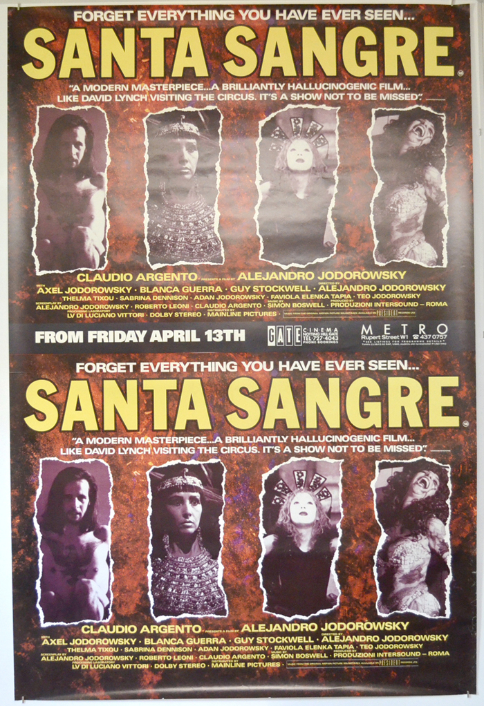 Santa Sangre <p><i> (British 4 Sheet Poster) </i></p>