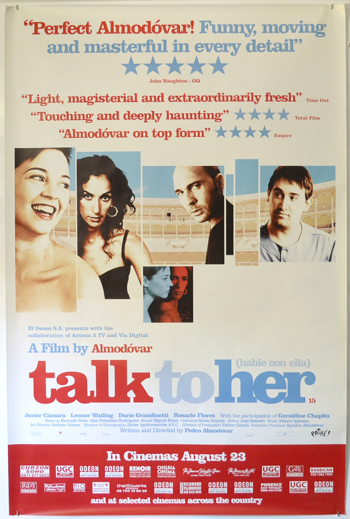 Talk To Her <p><i> (British 4 Sheet Poster) </i></p>