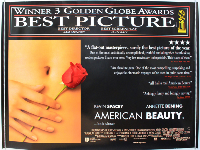 American Beauty <p><i>(Golden Globes Winner Version) </i></p>