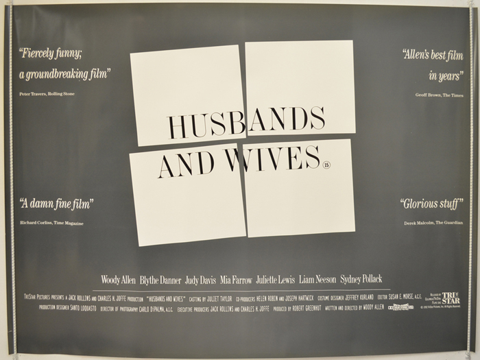 Husbands And Wives <p><i> (Grey Background Version)  </i></p>