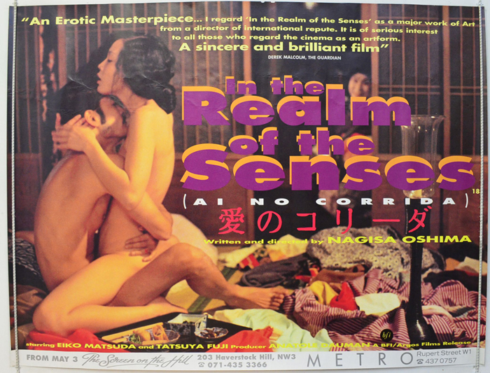 Image result for in the realm of the senses poster