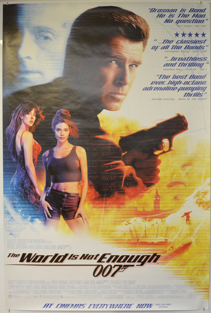 007 : The World Is Not Enough (The) <p><i> (British 4 Sheet Poster) </i></p>