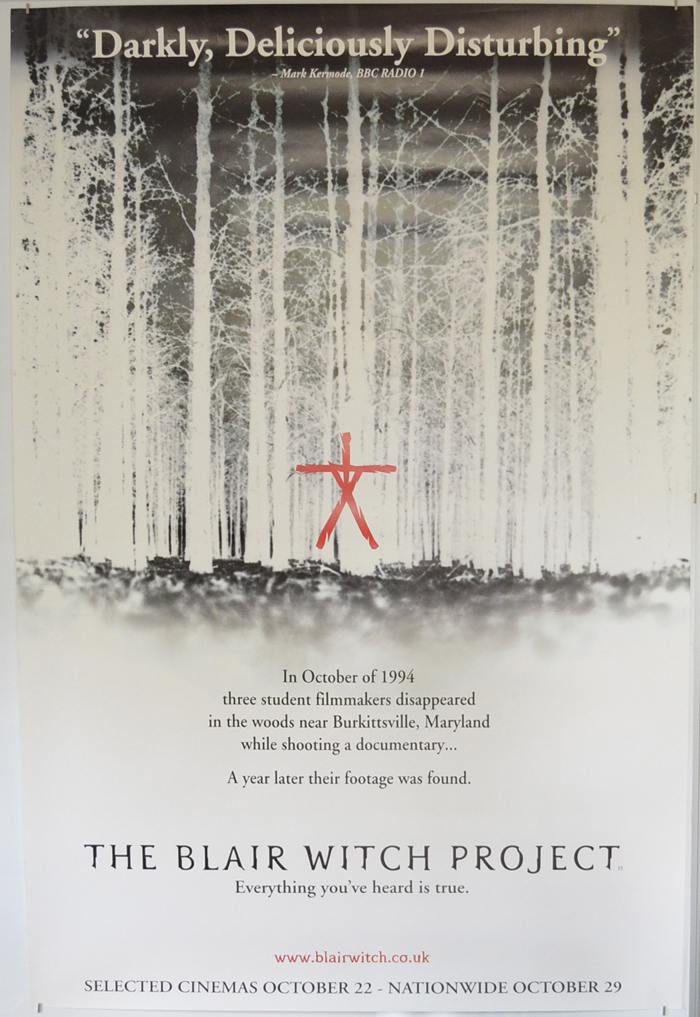 Blair Witch Project (The) <p><i> (British 4 Sheet Poster) </i></p>