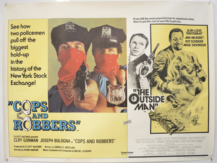 Cops And Robbers / The Outside Man <p><i> (Double Bill) </i></p>