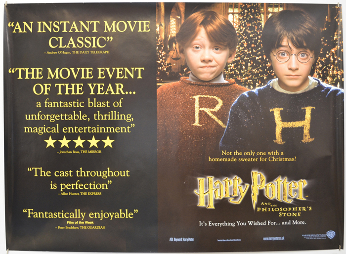 Harry Potter And The Philosopher's Stone <p><i> (Harry And Ron Version) </i></p>