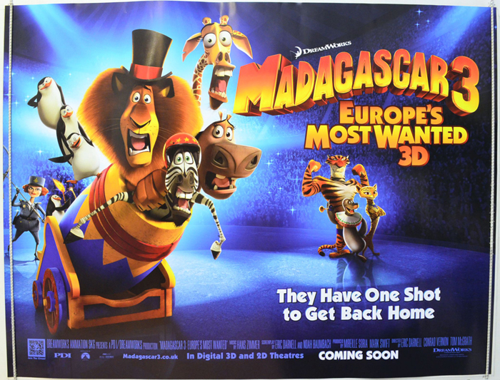 Madagascar 3 - Europe's Most Wanted