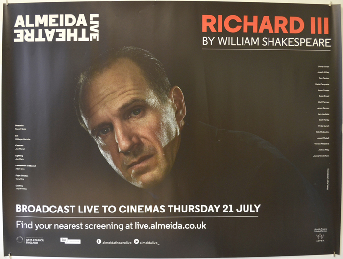 Richard III <p><i> (Almeida Live Theatre) </i></p>