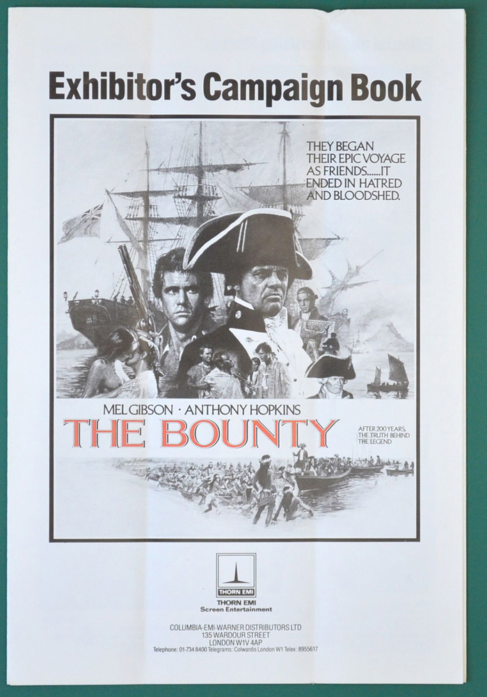 Bounty (The) <p><i> Original 6 Page Cinema Exhibitor's Campaign Pressbook </i></p>
