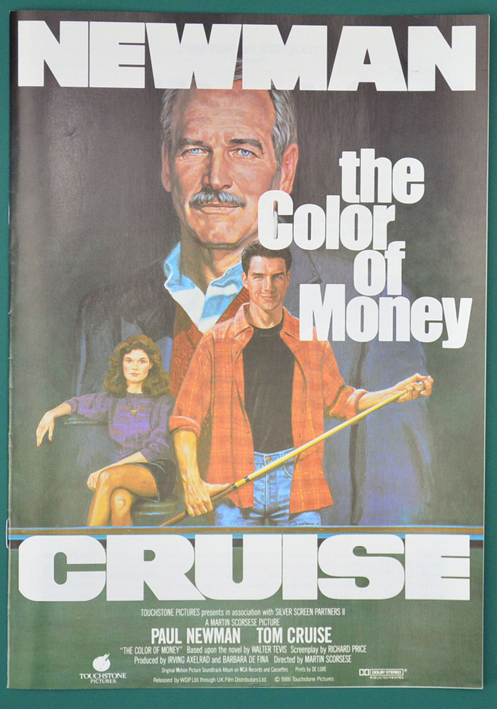 Color Of Money (The) <p><i> Original 8 Page Cinema Exhibitor's Campaign Pressbook </i></p>