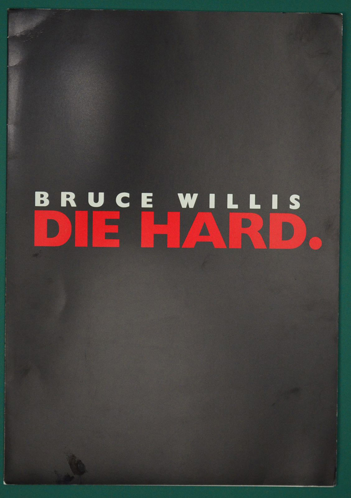 Die Hard <p><i> Original Cinema Exhibitor's Press Synopsis / Credits Booklet </i></p>