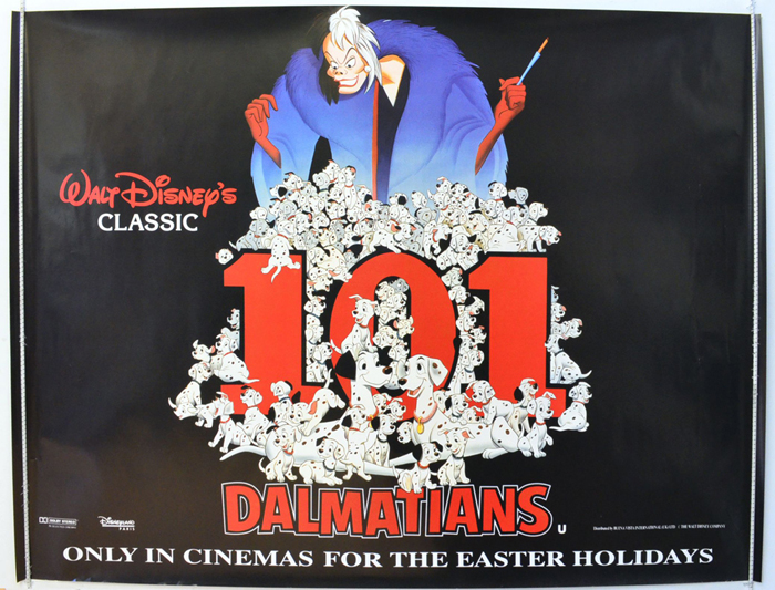 101 Dalmatians <p><i> (1995 re-release Poster) </i></p>